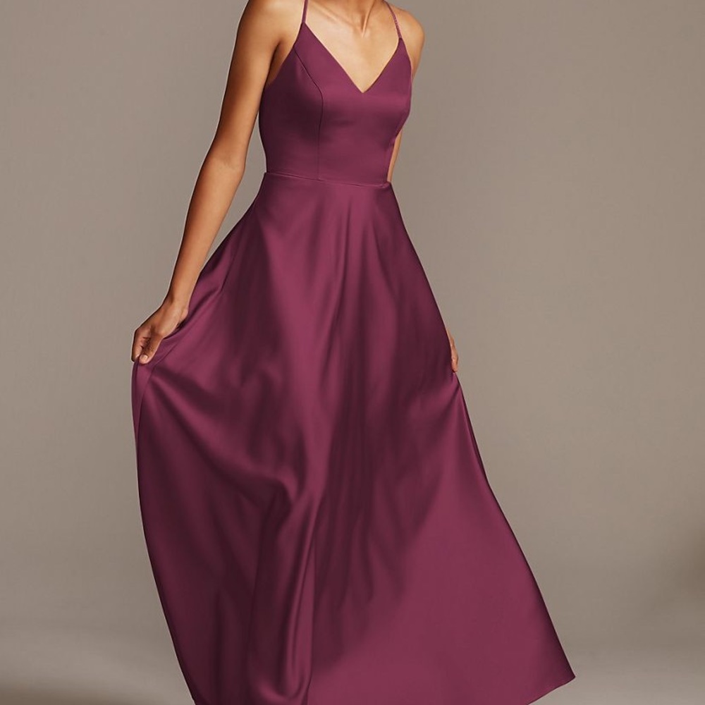 David’s bridal bridesmaid dress